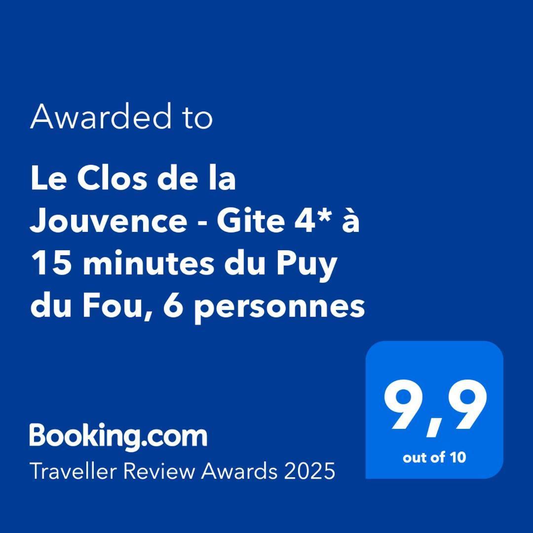 Le Clos De La Jouvence - Gite 4* A 15 Minutes Du Puy Du Fou, 6 Personnes Saint-Laurent-sur-Sevre Exterior photo
